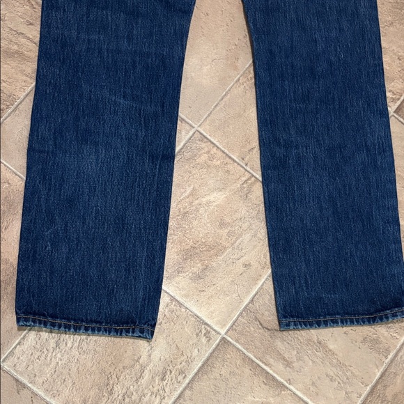 Levi's Dark Blue Straight Jeans - Picture 7 of 7